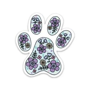 Paw Print Sticker – Dog Sticker