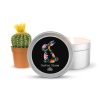 Easter Candle | Custom 4oz. Tin | Cactus Bloom