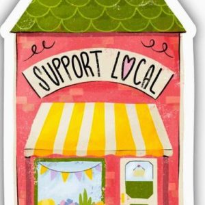 Support Local - Holiday Sticker