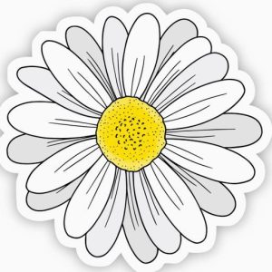 Daisy Sticker