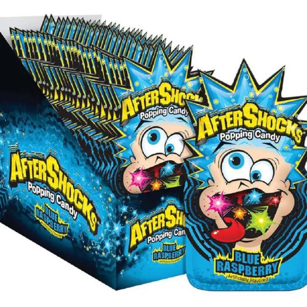 Aftershock Popping Candy - Blue Raspberry
