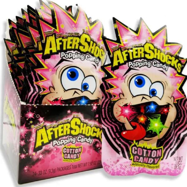 Aftershock Popping Candy - Cotton Candy