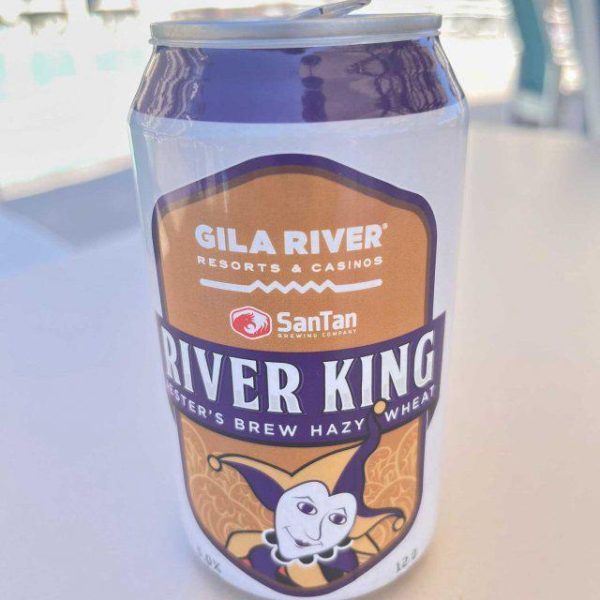 SanTan Brewing River King Jester's Brew Hazy Wheat 12oz