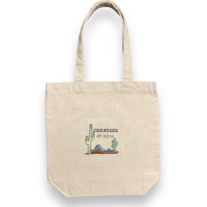 Chandler Arizona Cactus Tote Bag