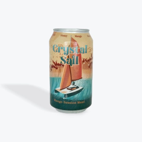 Crystal Sail Mango Session Mead 12oz