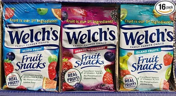 Welch's Fruit Snacks 2.25oz bag