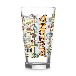 Fishkiss Arizona 16oz Glass