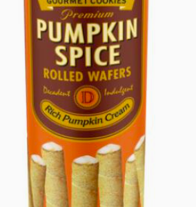 Dolcetto Pumpkin Spice Wafer Rolls