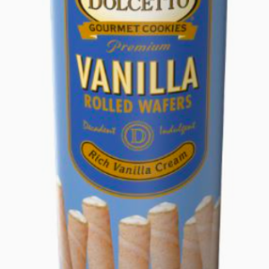Dolcetto Vanilla Wafer Rolls